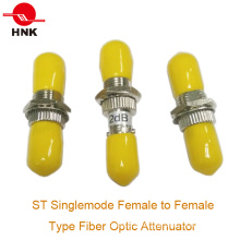 ST/PC Singlemode Female to Female Adapter Type Fiber Optic Attenuator